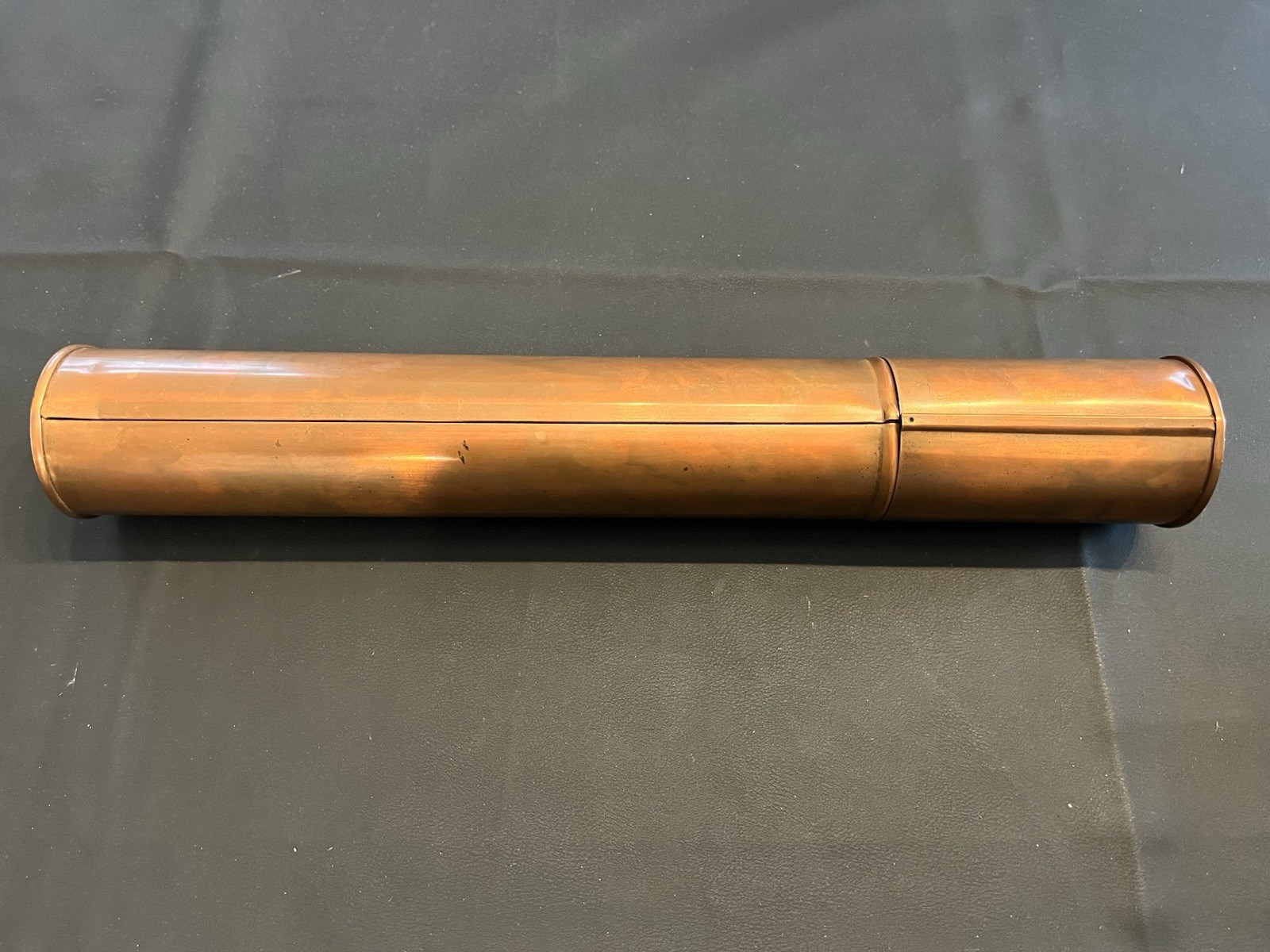Vintage Ellisco Copper Pipette Sterilizer Tube Laboratory Medical 16.5”