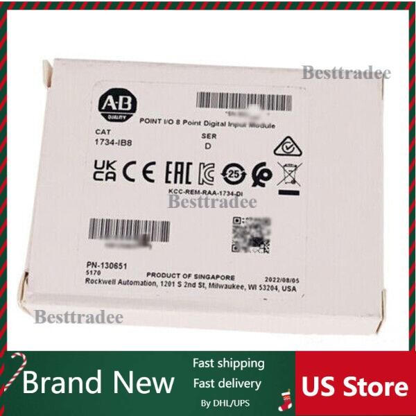 New Factory Sealed AB 1734-IB8 Allen-Bradley 8 Point Digital Input Module USA