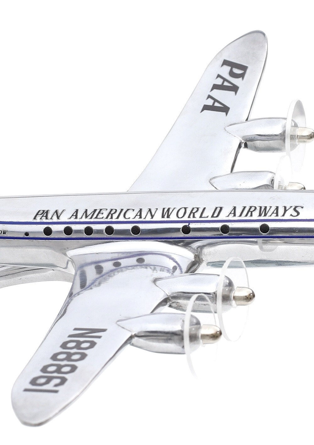 Lockheed Constellation Airliner Airplane 6.5" Travel Agent Desktop Globe Decor