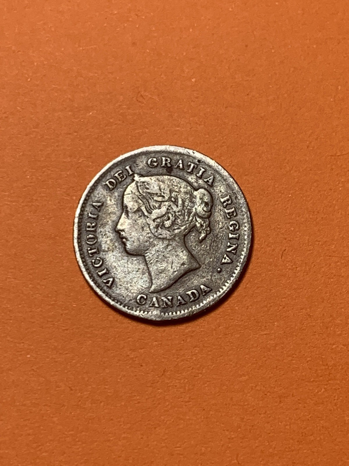 1898 Canada Silver 5 Cents (A2575)
