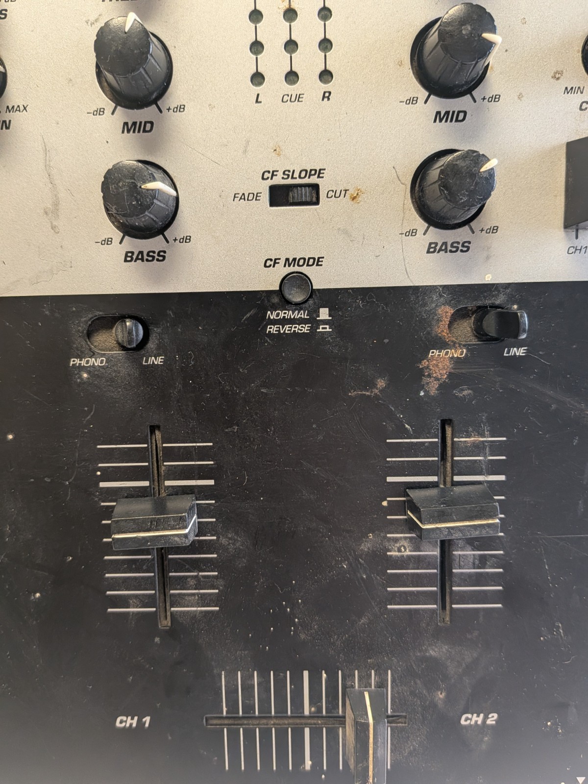 Numark DM1050 Mixer DJ Equipment Used UNTESTED Read