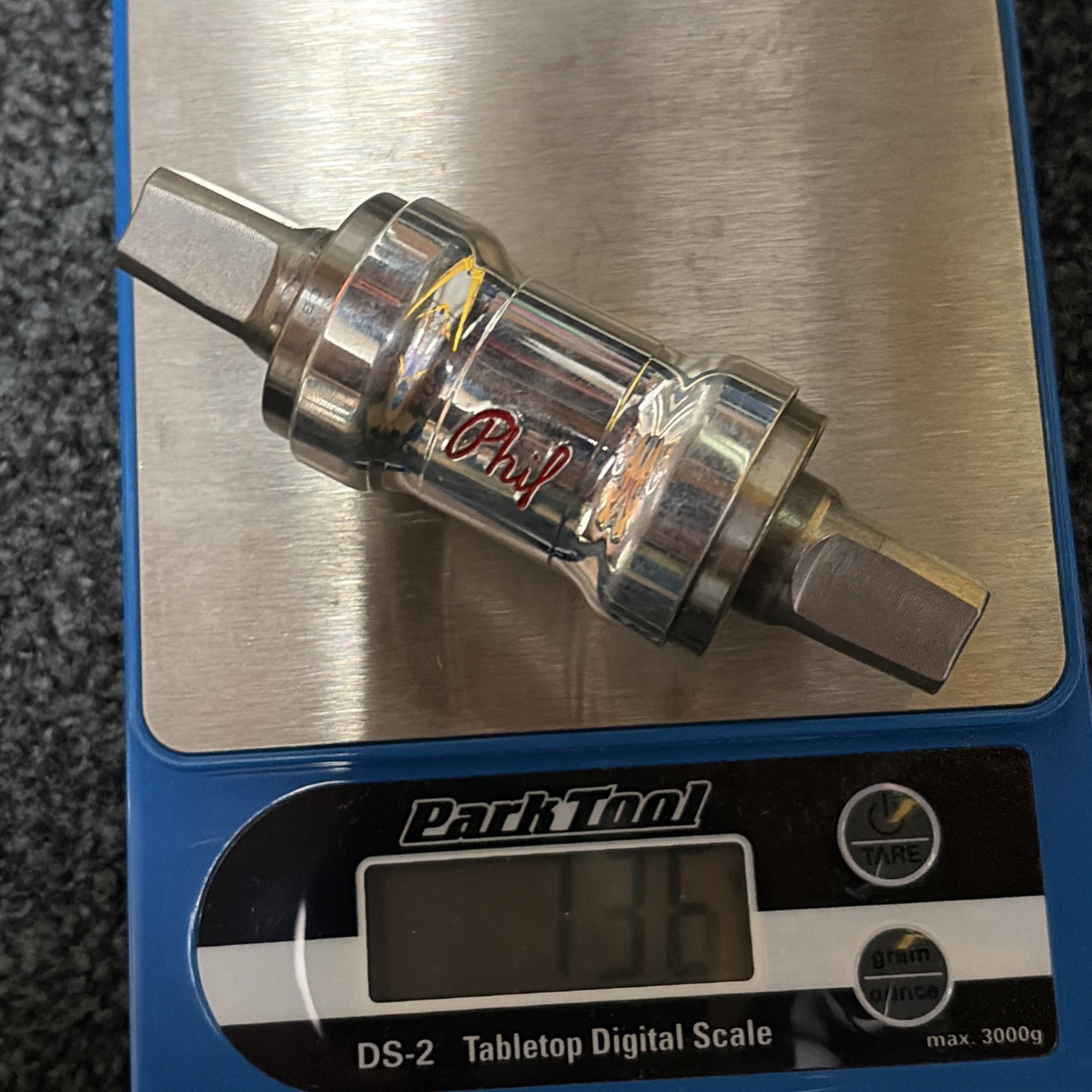 New Phil Wood Bottom Bracket  Campagnolo Taper 102mm Titanium Spindle