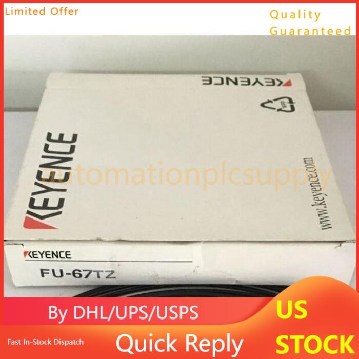 Keyence FU-67TZ Fiber Optic Sensor FU67TZ Digital Fiber Unit US Free TAX