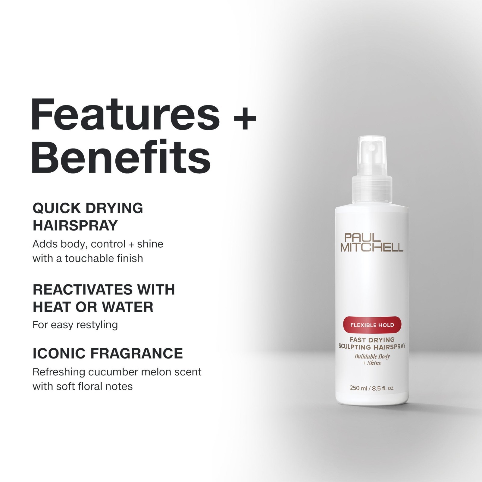 Paul Mitchell Flexible Style Fast Drying Sculpting Spray (Select Size)