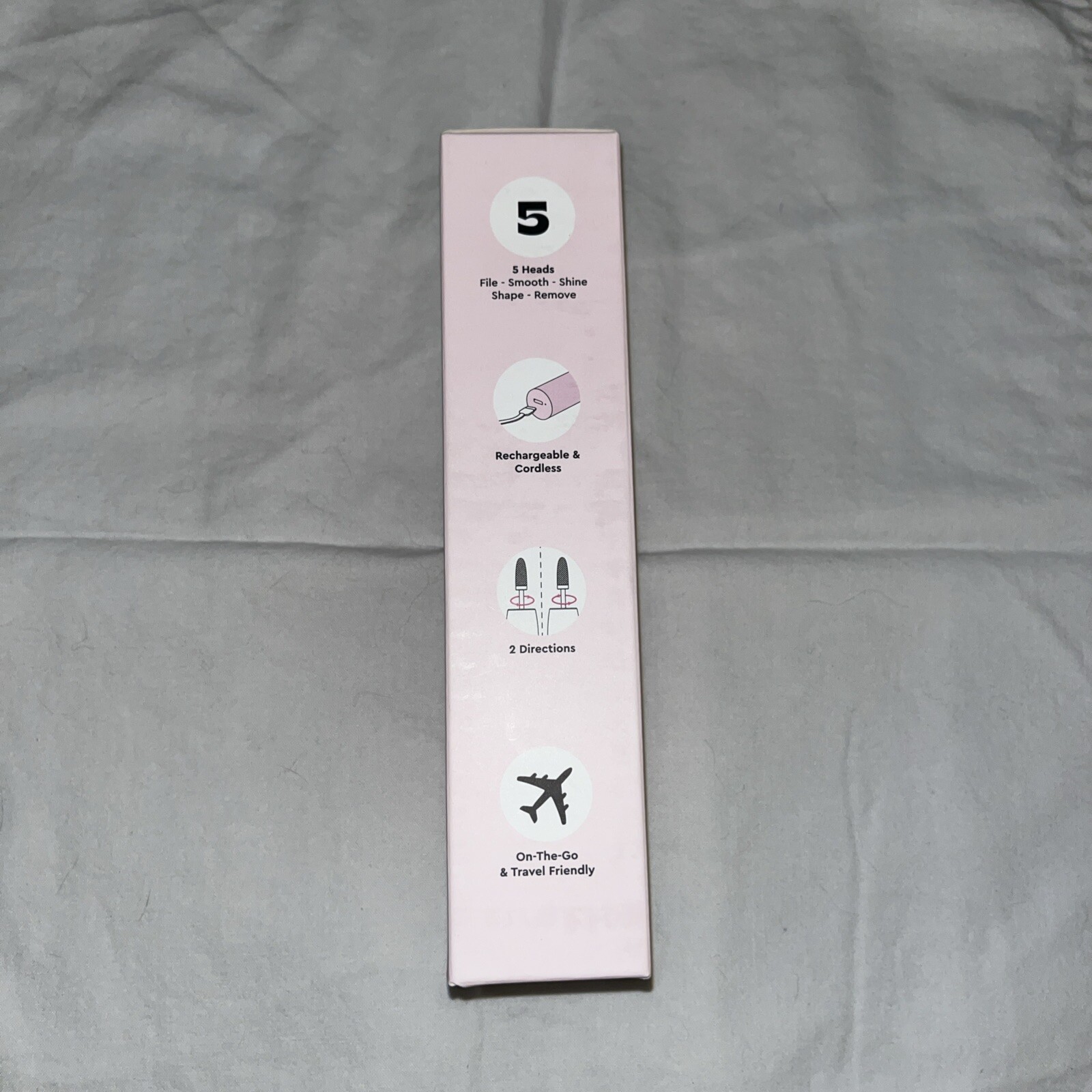 Le Mini Macaron Bundle - Includes E-file Nail Drill, Replacement Heads + Gel