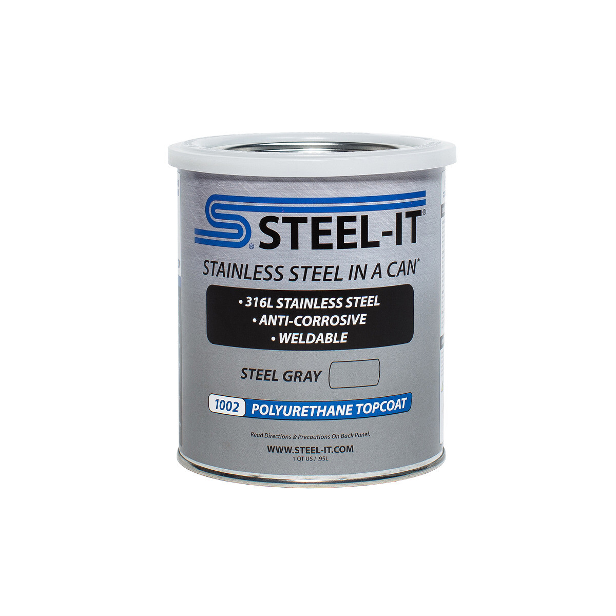 STEEL-IT Gray Polyurathane 1002Q (Quart)