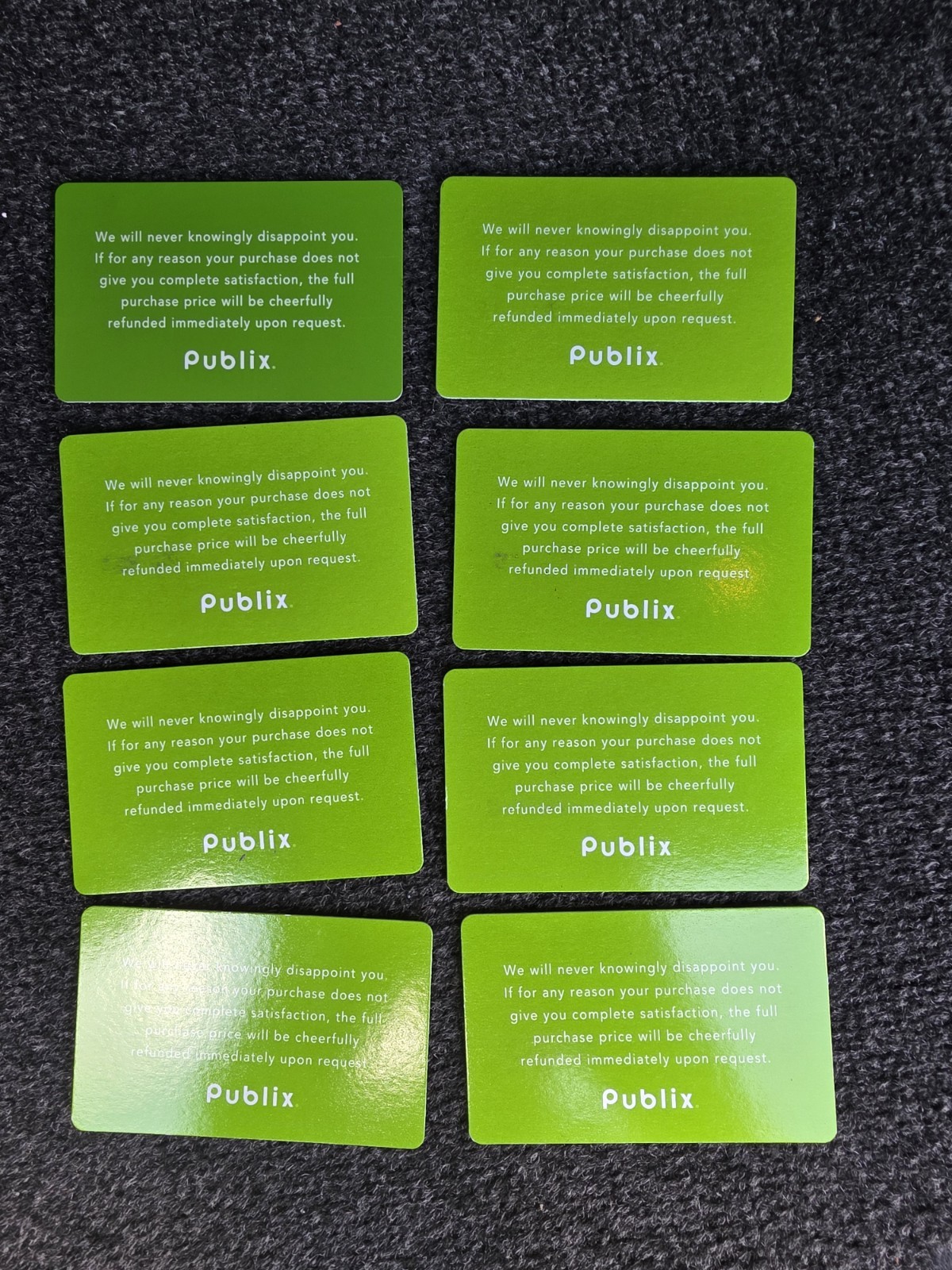 Publix Gift Cards $314.65