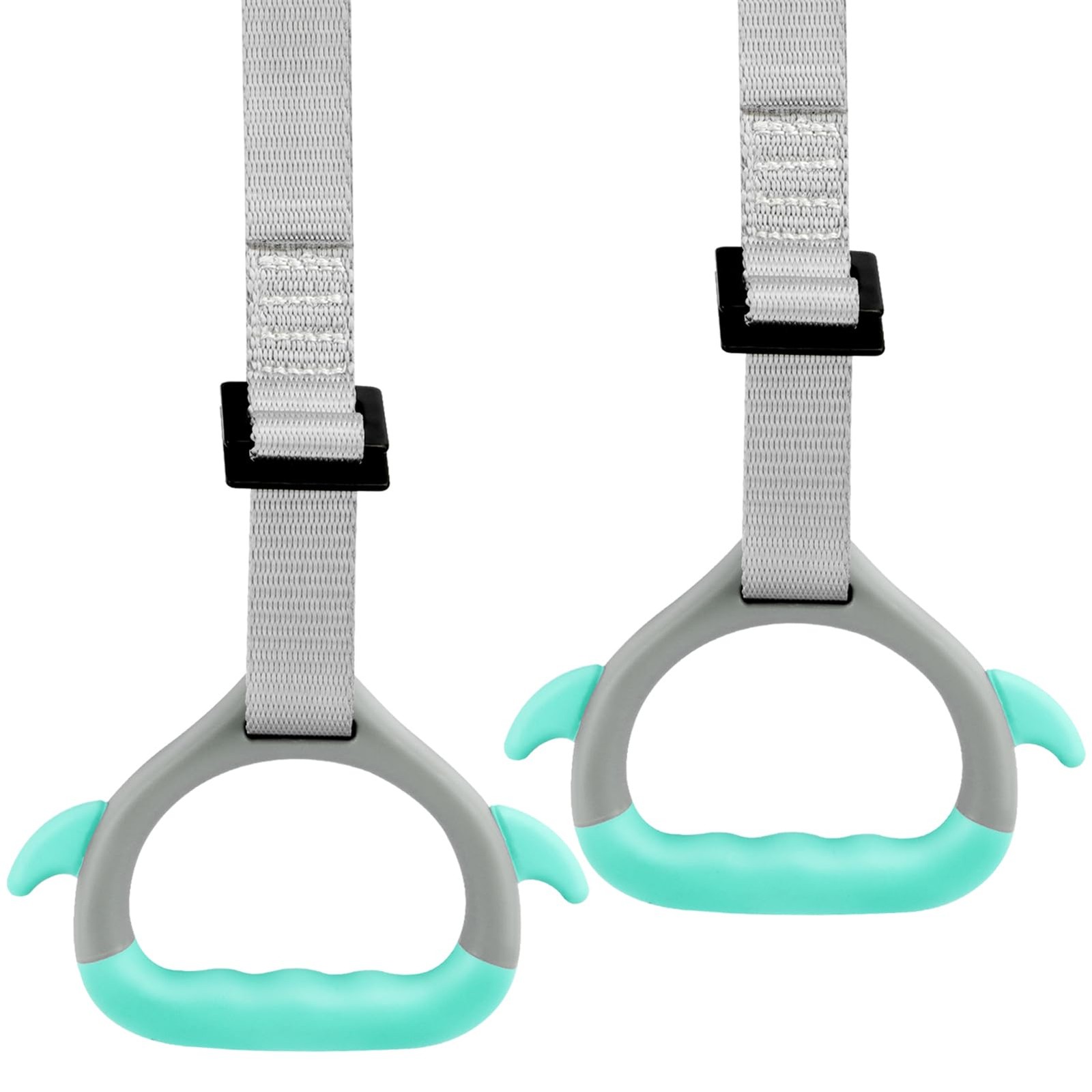 Gymnastics Rings for Kids Home Exercise, Fitness Children Trapeze Bar Pull Up...