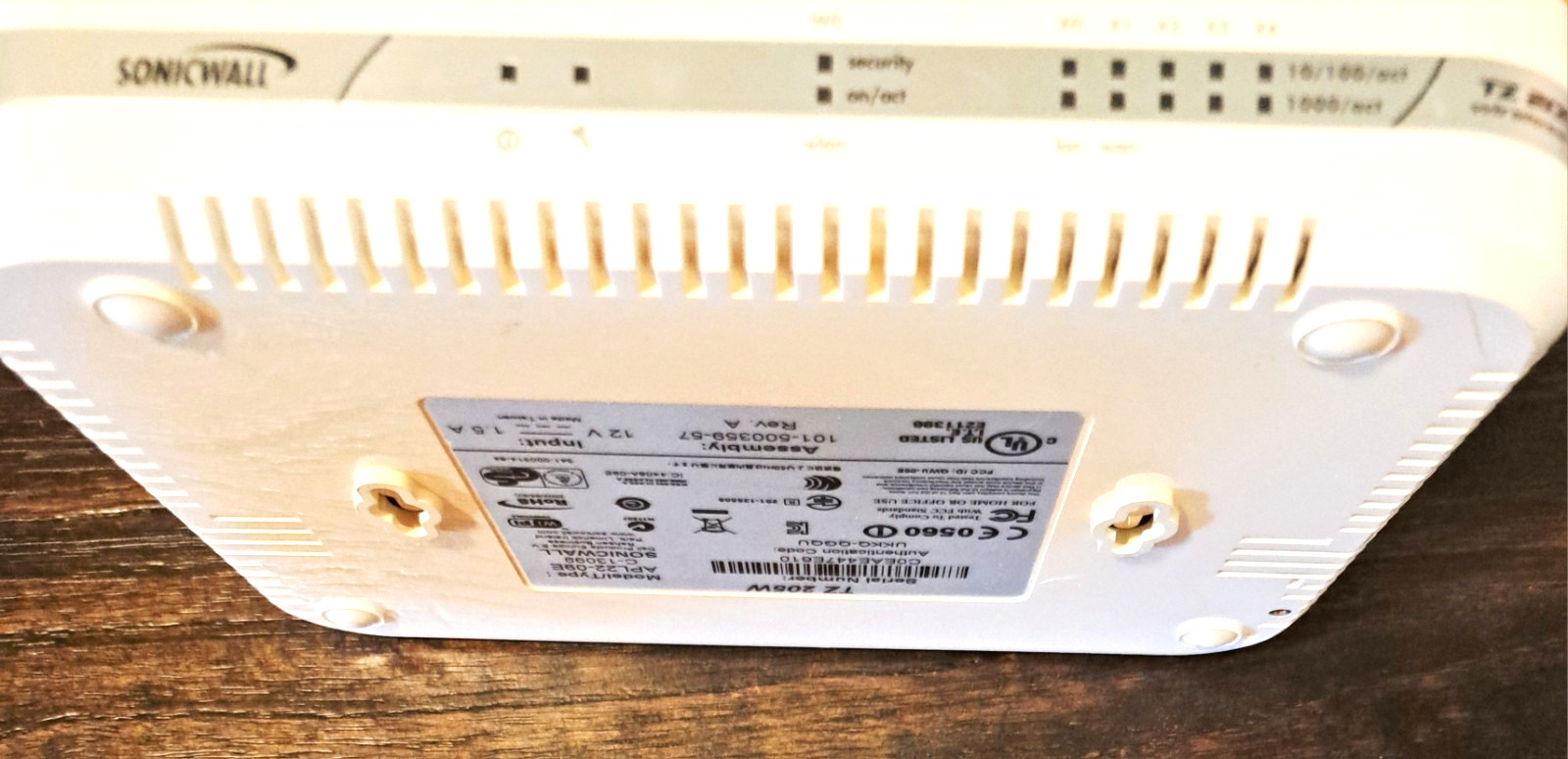 SonicWALLl TZ300 Network Security Wireless-AC Firewall Router No Adapter