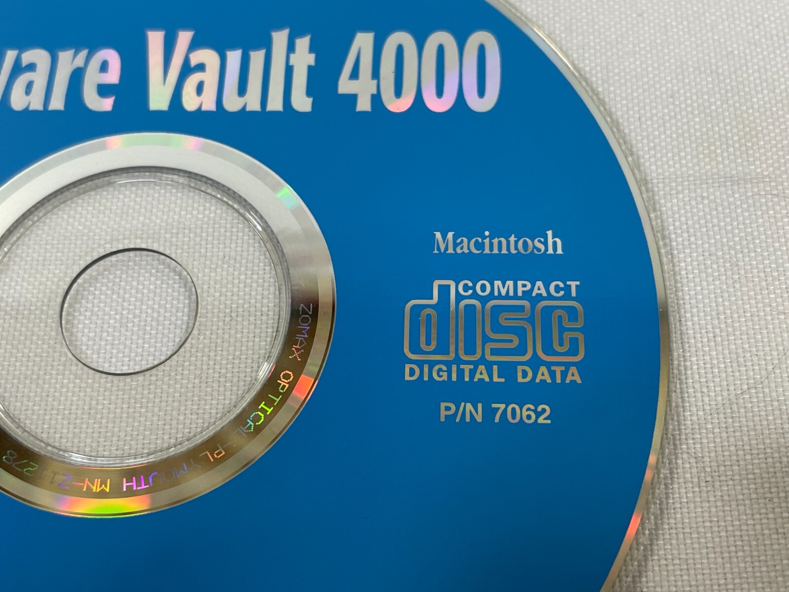Vintage 1995 Shareware Vault 4000 MacSoft Software CD-ROM WizardWorks DISC ONLY