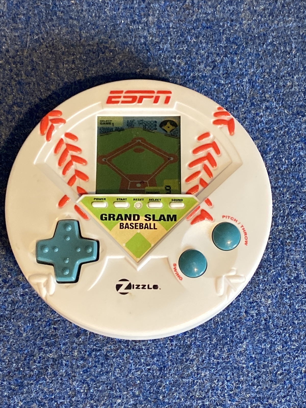 ESPN Grand Slam Baseball Electronic Game  Zizzle Arcade- Working Condition