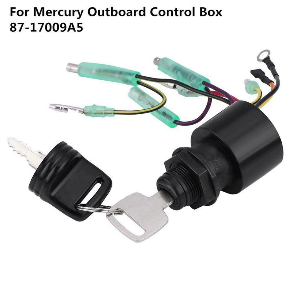 87-17009A5 Ignition Key Switch MP41070-2 Replacement For Mercury Marine Outboard