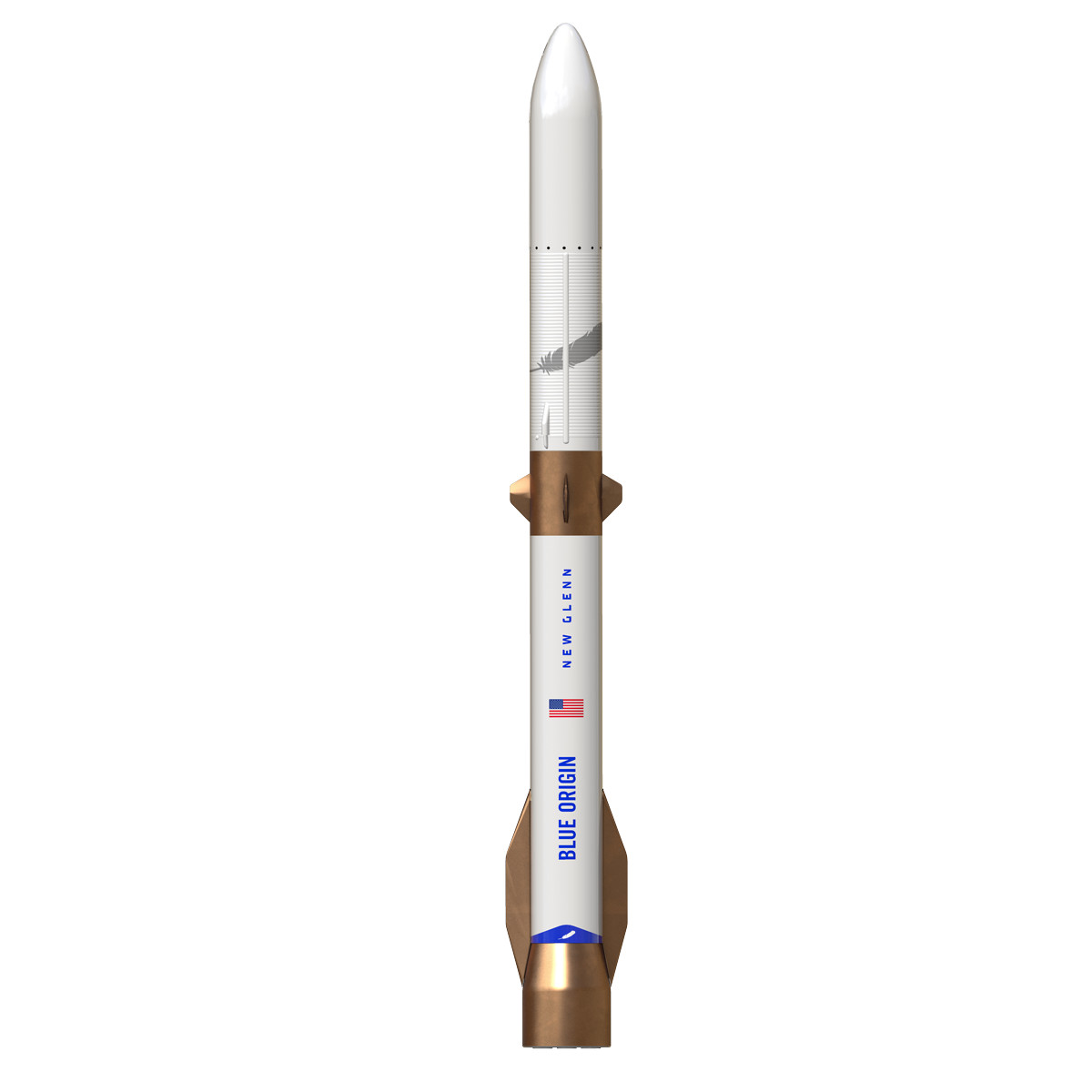 Estes Flying Model Rocket Kit Boxes Pro Blue Origin New Glenn EST 9735