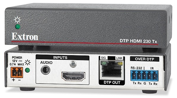 Extron DTP HD2 4K 230 DTP Transmitter for HDMI w/Input Loop Thru 60-1491-12, New