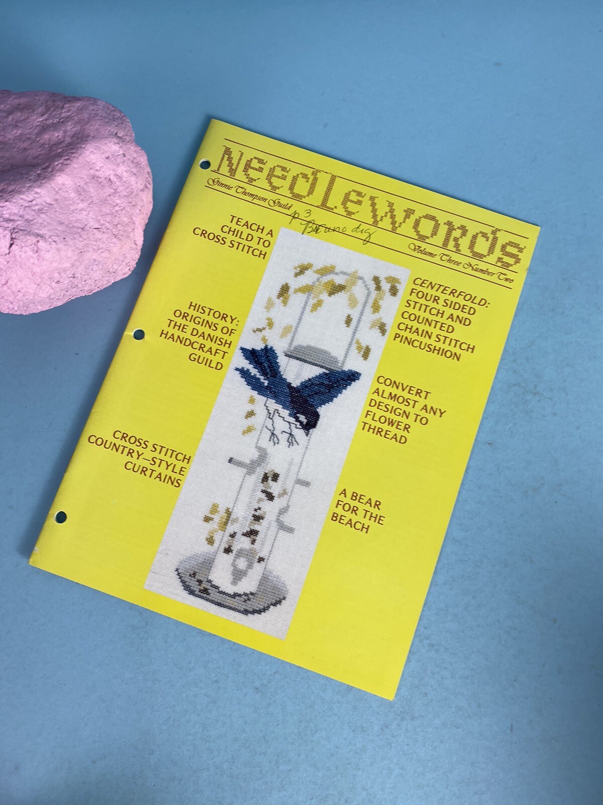 Needlewords Cross Stitch Magazine 1985 Vol 3 No 2 Teach a Child to Cross Stitch