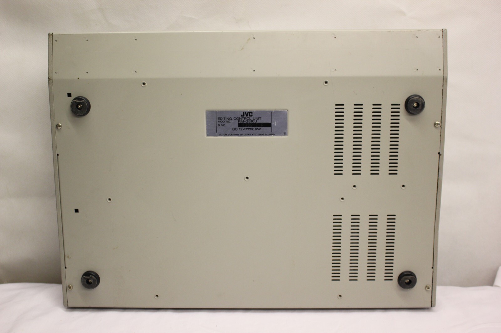 JVC RM-G810U EDITING CONTROL UNIT PARALLEL EDITING CONTROLLER UNTESTED