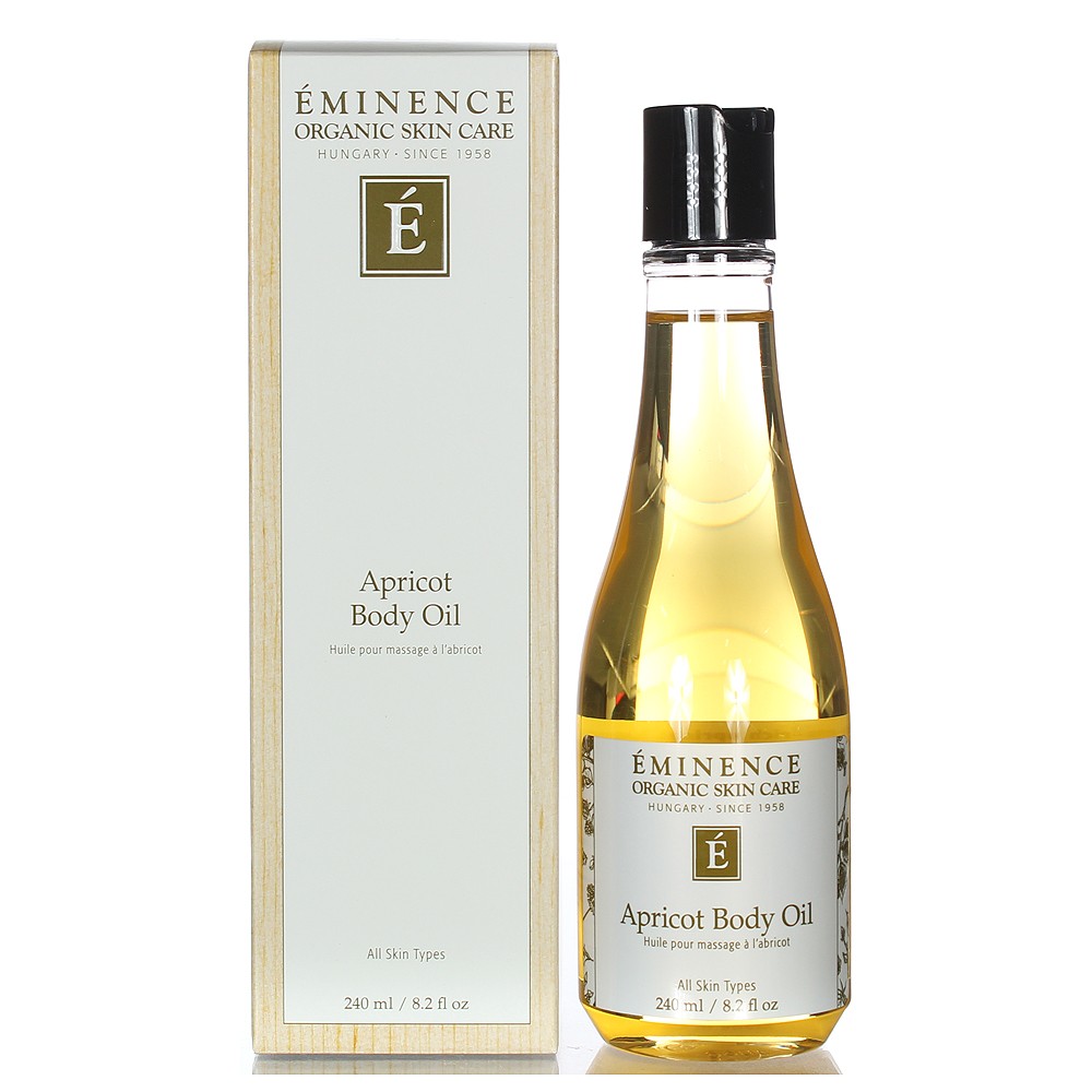 Eminence Apricot Body Oil 8.2oz/240ml NEW IN BOX