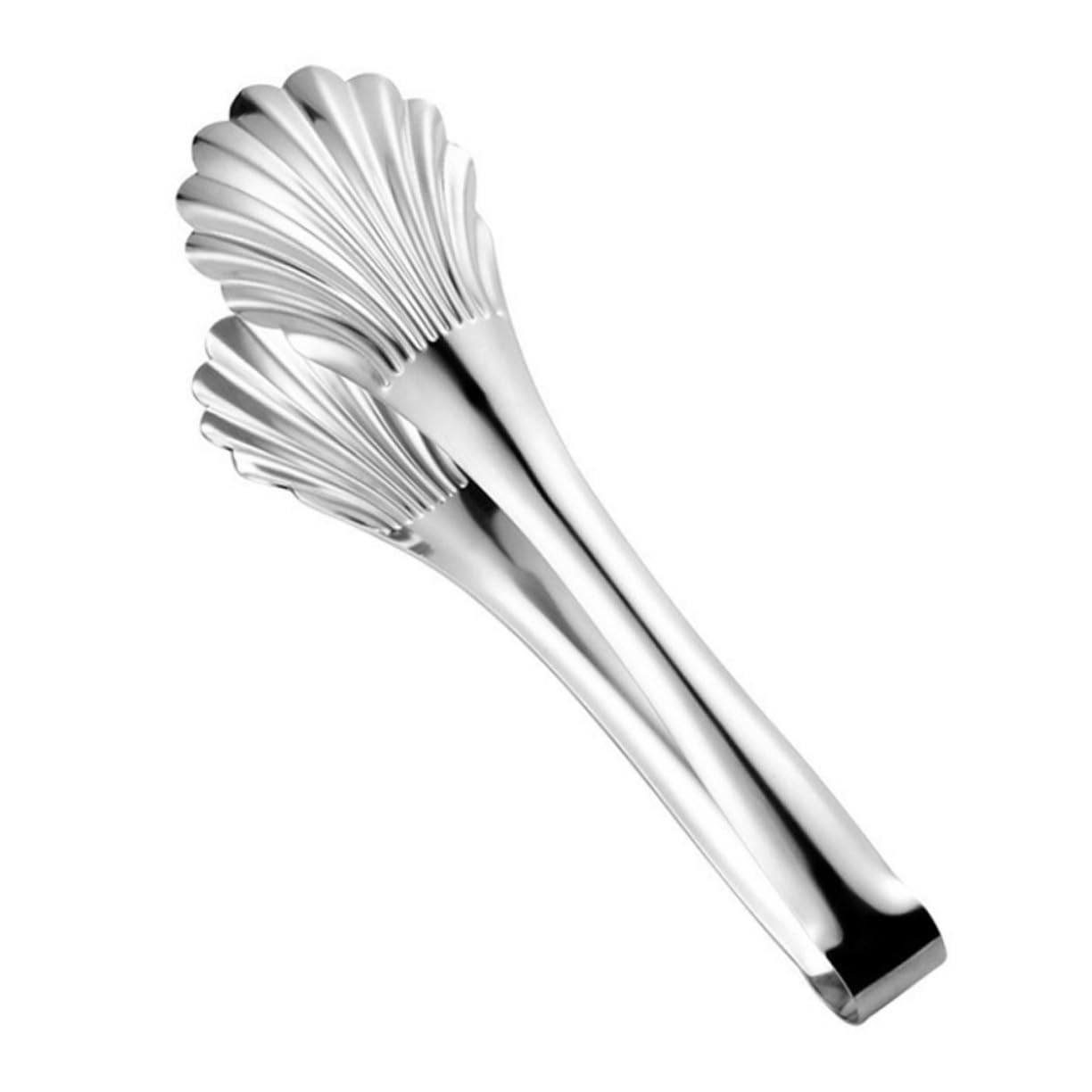 Stainless Steel Shellfish Clip 8.85 Inch Heat Resistant Seafood Food Tongs