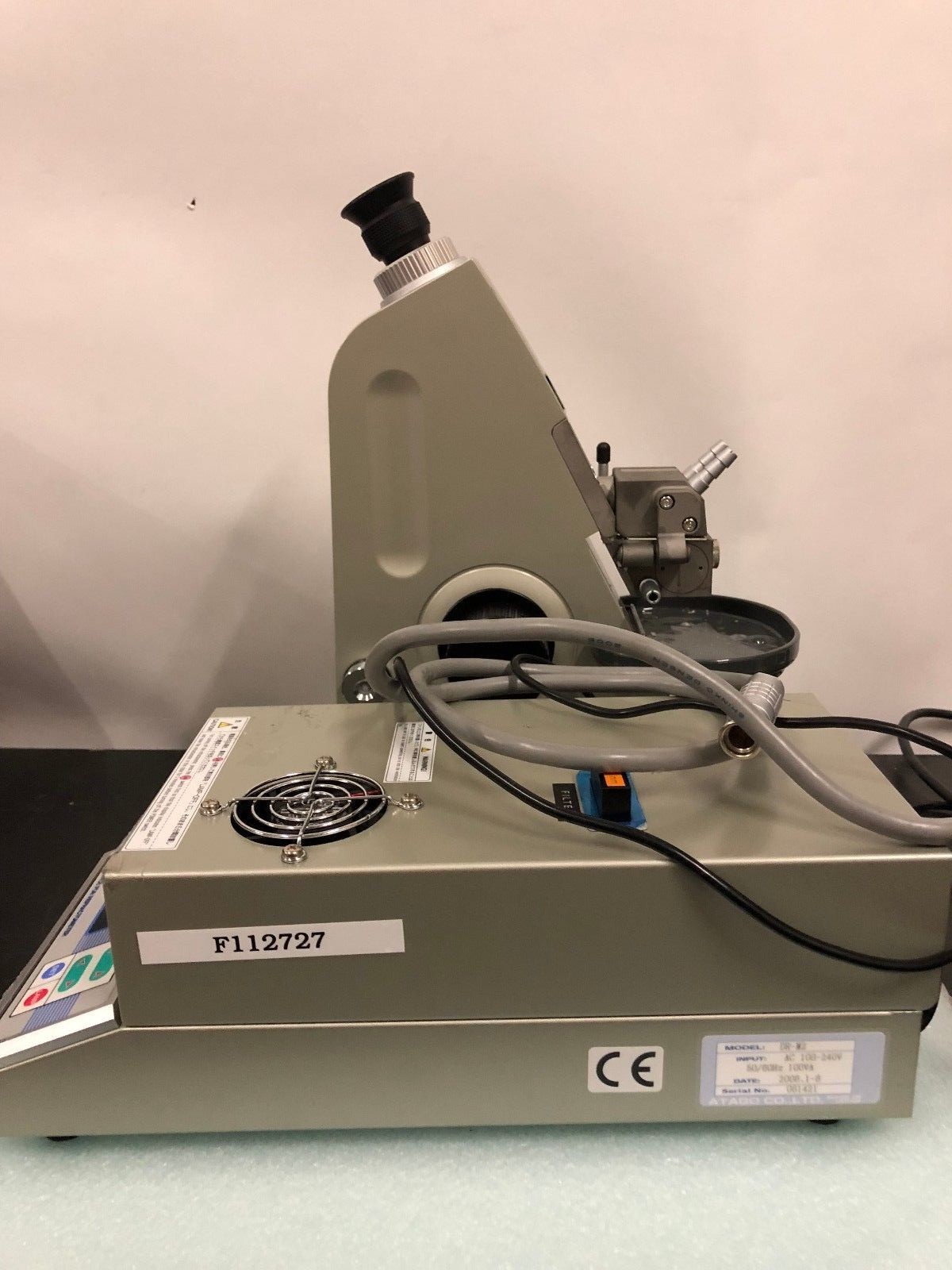 ATAGO DR-M2/1550 ABBE REFRACTOMETER WITH LIGHTSOURCE