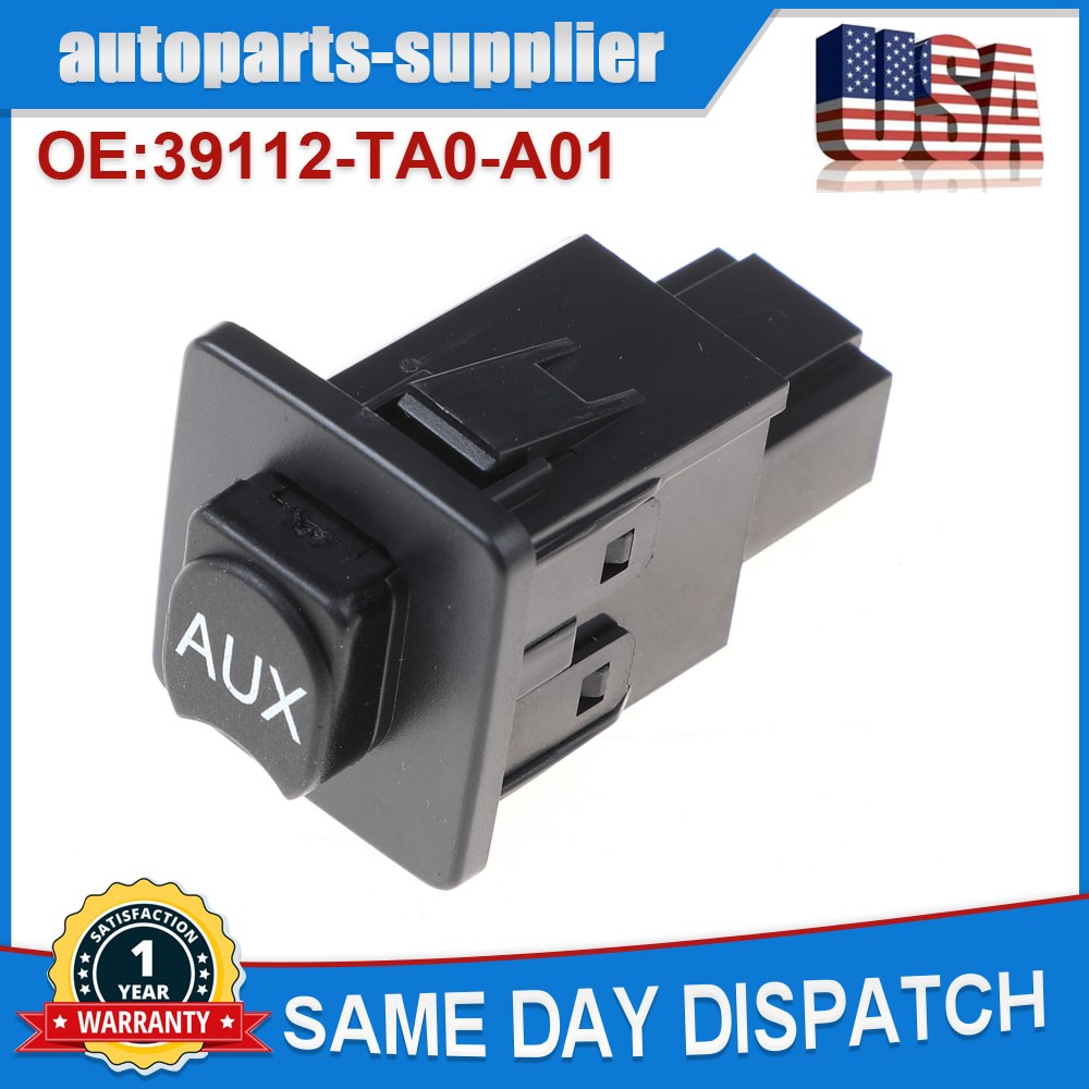 For 2008-2010 Honda Accord Auxiliary Aux In Jack Crosstour Pilot 39112TA0A01