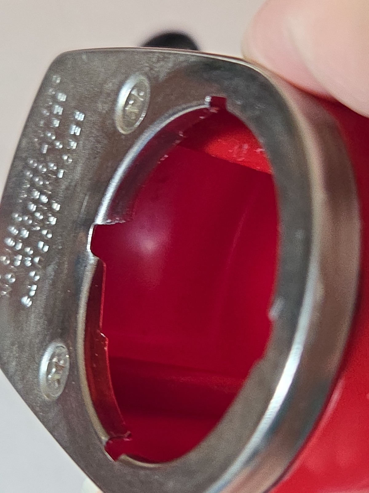 Vintage Red APSCO Berol Wall/Table Mount Manual Pencil Sharpener