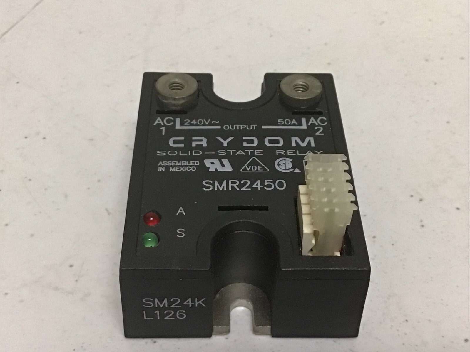 NEW, CRYDOM SMR2450 SOLID STATE RELAY 240VAC, 50A, FREE SHIPPING