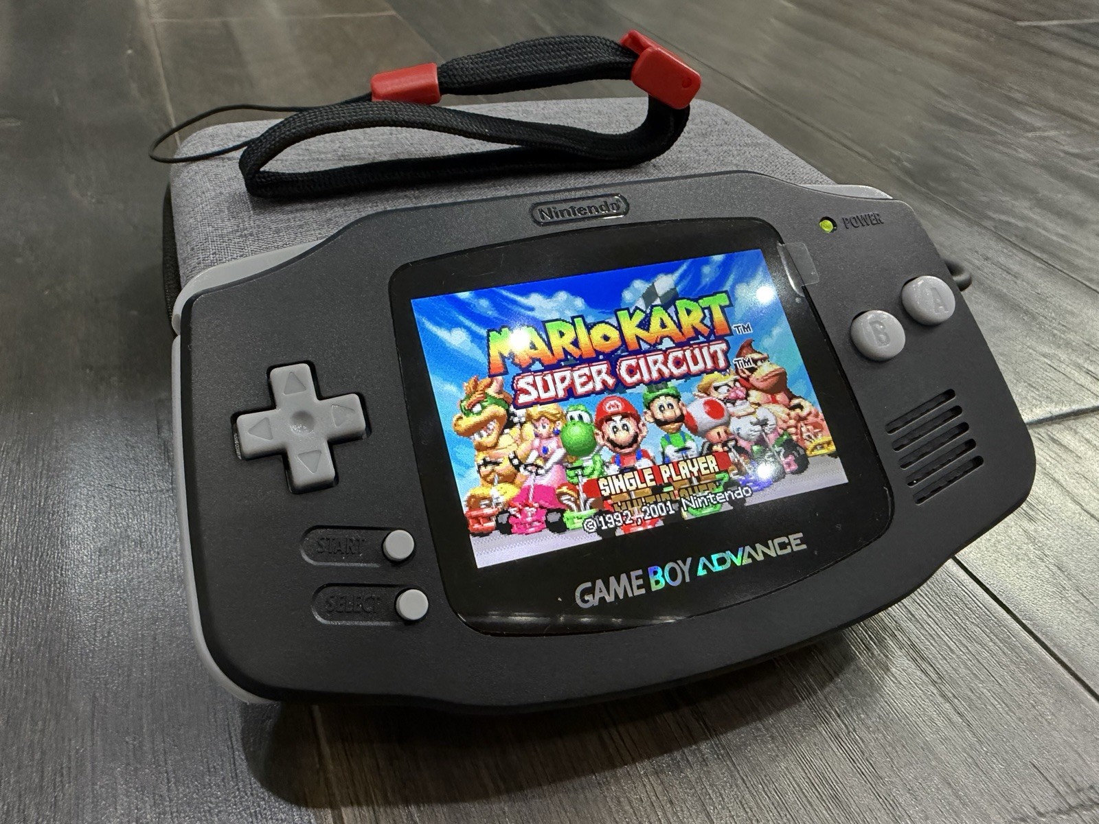 Nintendo Gameboy Advance GBA FP Backlit M2 3.0'' IPS NO Touch Pad - Black