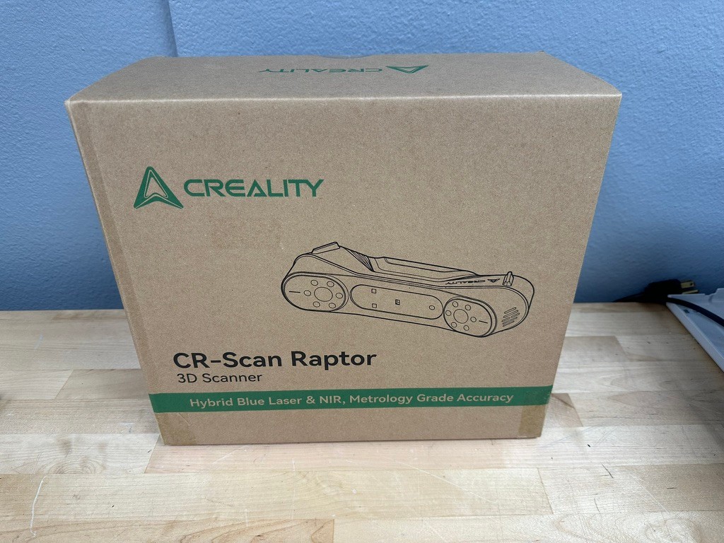 Creality CR-Scan Raptor Multiple-line Blue Laser & NIR 3D Scanner CRS07R New!
