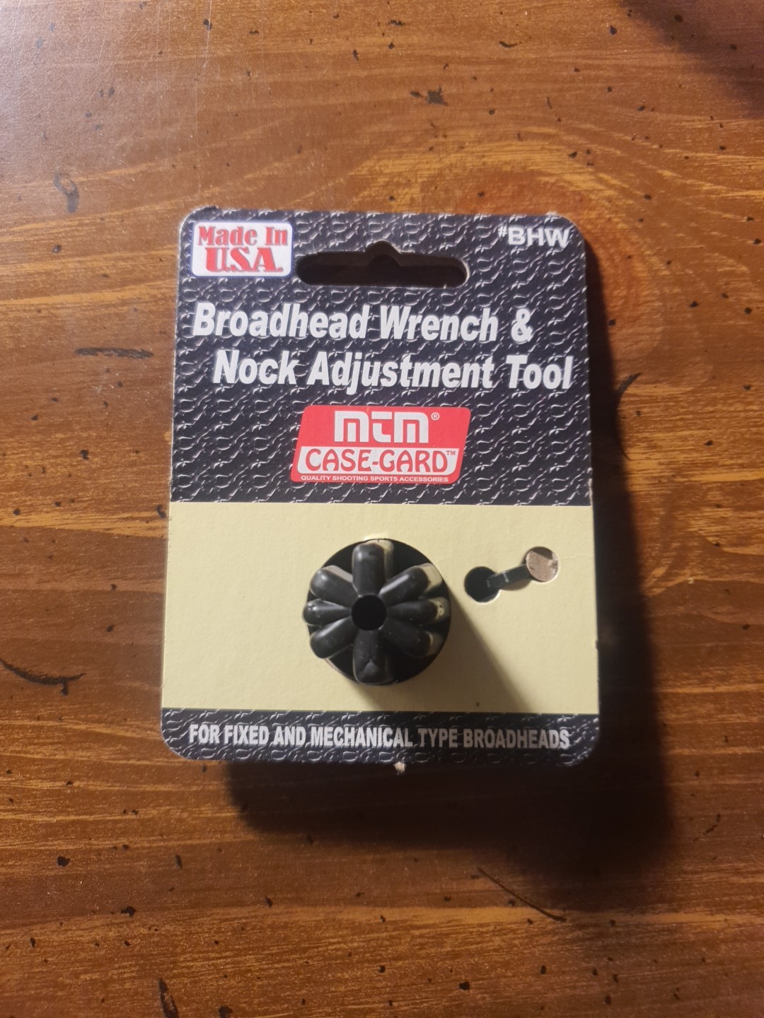 MTM BHW Broadhead Wrench & Nock Adjustment Tool for Air Rifle