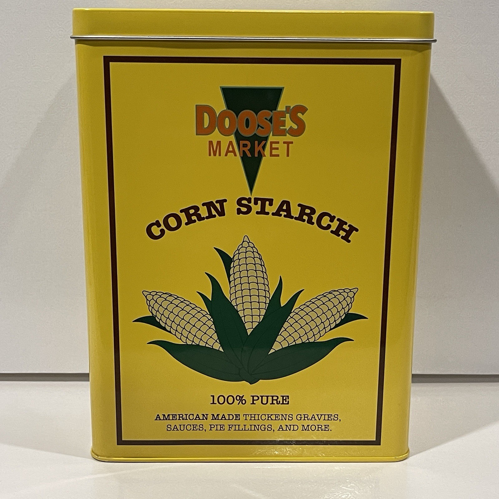Warner Bros. Studio Tour Gilmore Girls DOOSE’S MARKET Corn Starch Tin Storage