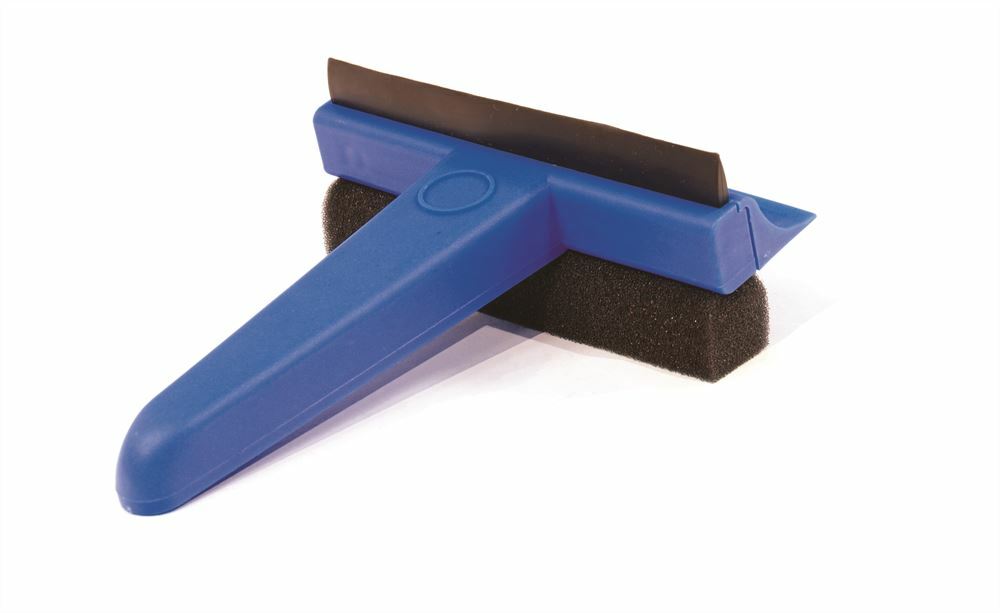 2 Pack - Ice Scraper and Squeegee 3 in 1 Window demister, Ice Scraper and Sponge