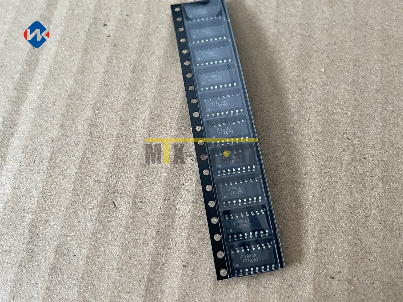 10PCS FST3253MX MUX/DEMUX DUAL 4''1 TTL 16SOIC 3253 FST3253