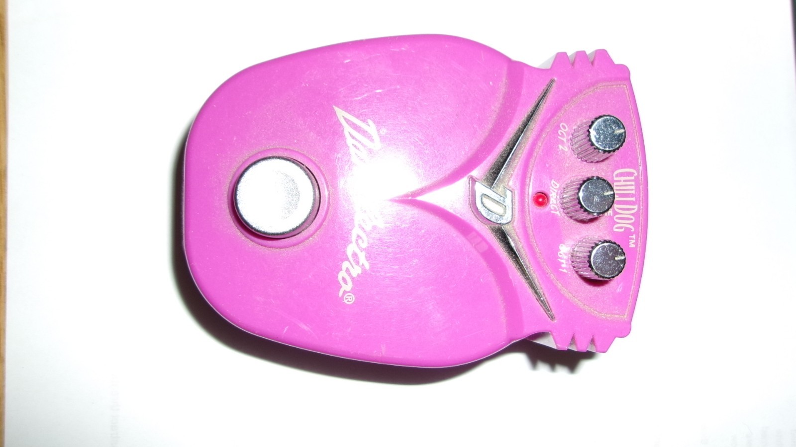 Danelectro Chili Dog Octave Effects Pedal Works Great