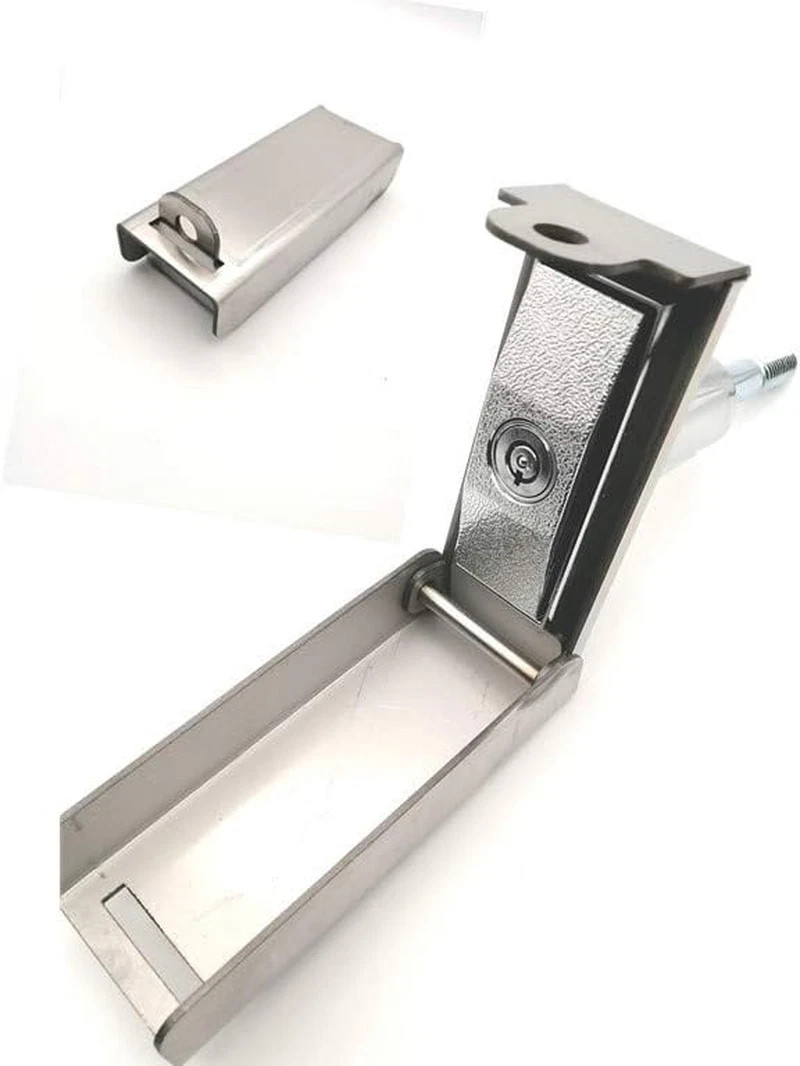 Vending Machine Door Lock Stainless Steel Protection Cover, T Handle Vending Mac