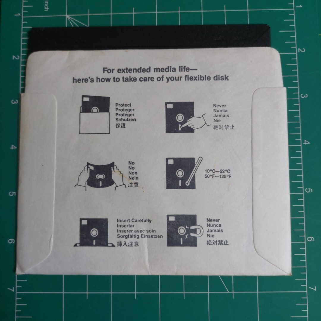 Commodore 64 Disk Inventory Program 5.25" Floppy Drive Disc C64 C128