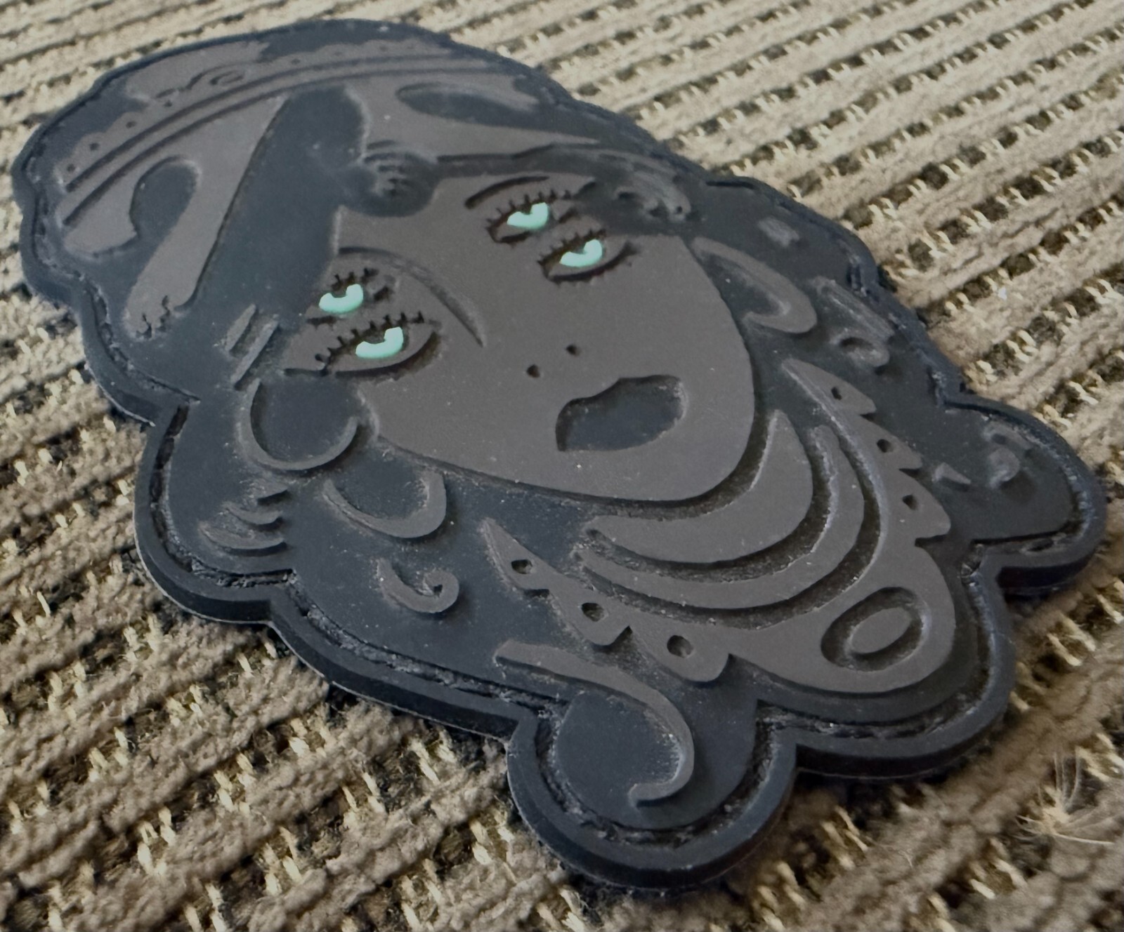 WRMFZY "Gypsy" Black/Blue Eyes Variant Patch