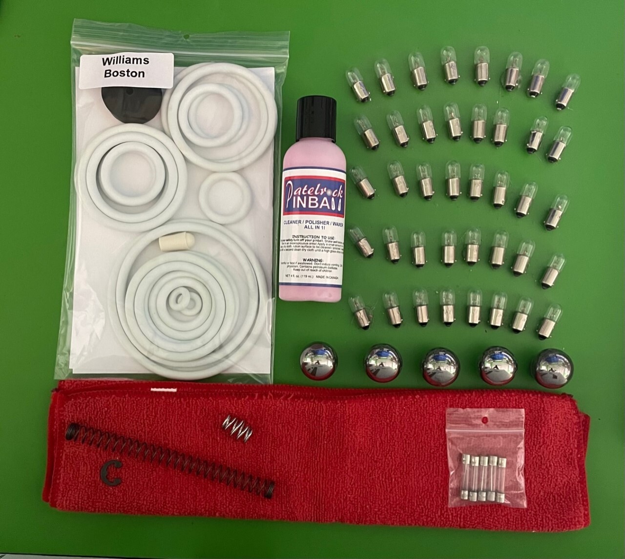 1949 Williams Boston Pinball Machine Maintenance Kit