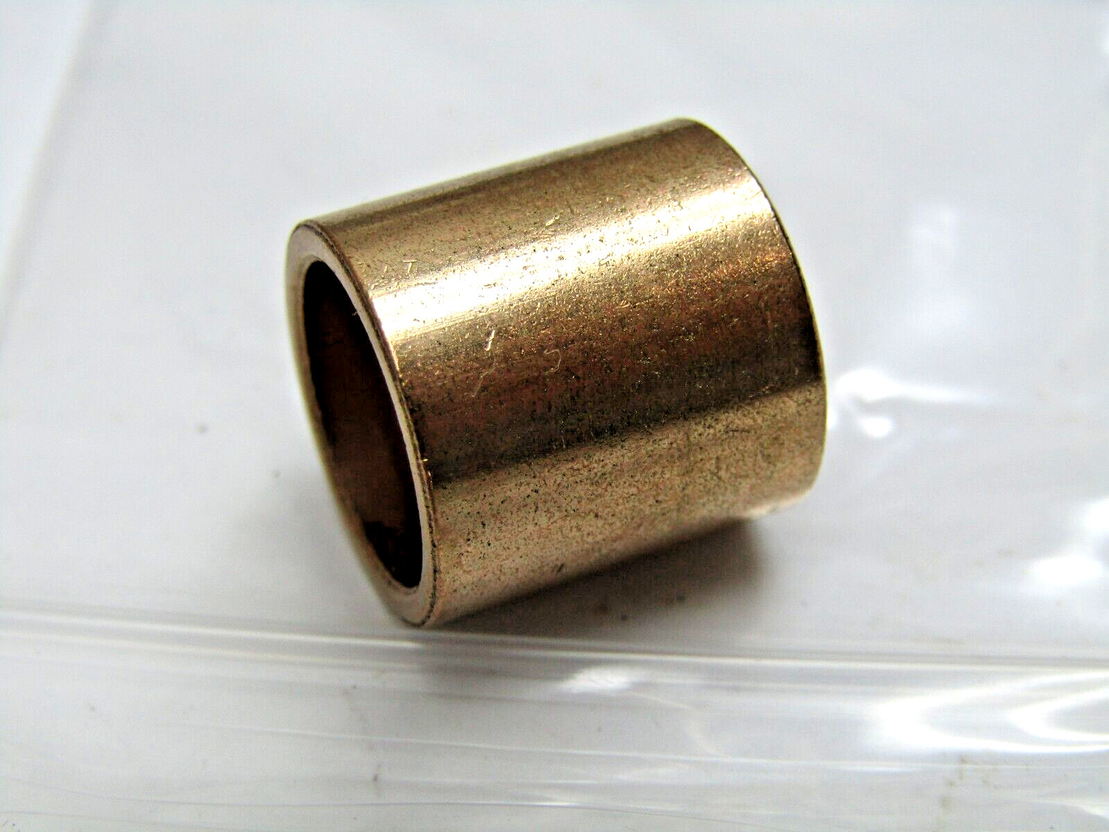 Bunting Bronze Bushing 1/2" ID X 5/8" OD X 5/8" Long Bearing Sleeve