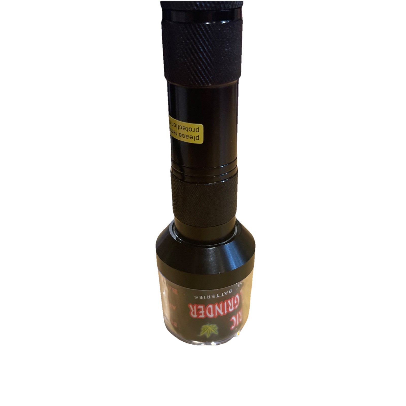 Electric Grinder, Creative Flashlight Shape, A Good Tool for Crushing Tobaco