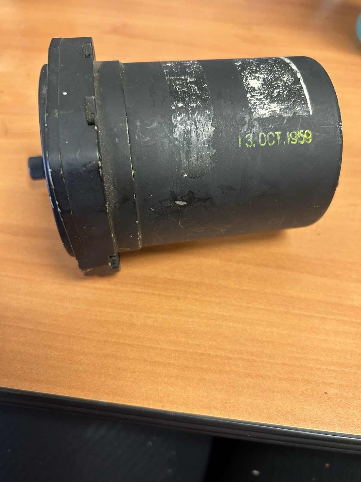 Authentic U.S. Kollsman Learjet Airspeed & Mach Number Indicator S/N 4184