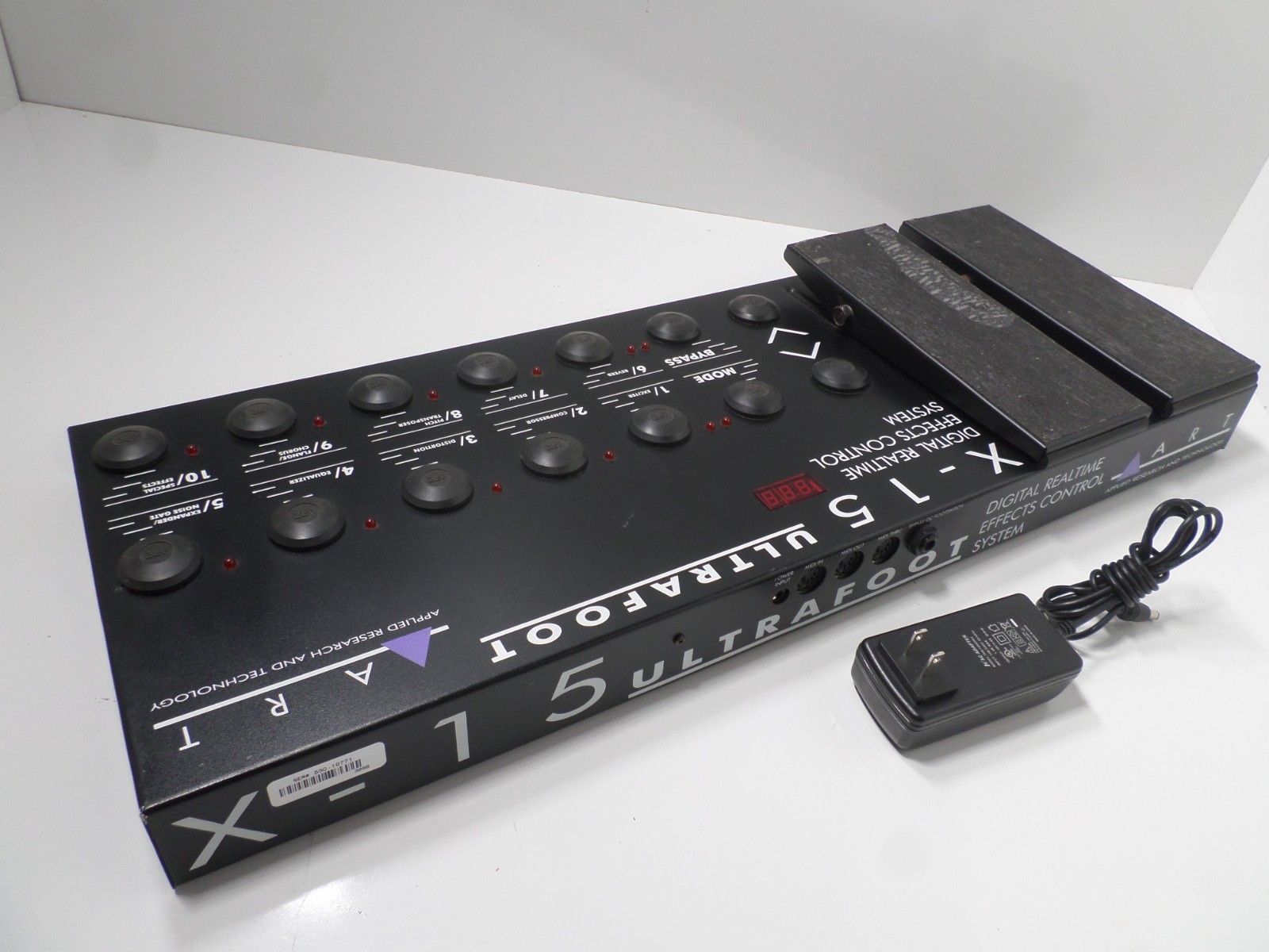 ART X-15 Ultrafoot Digital Realtime Effects Control System