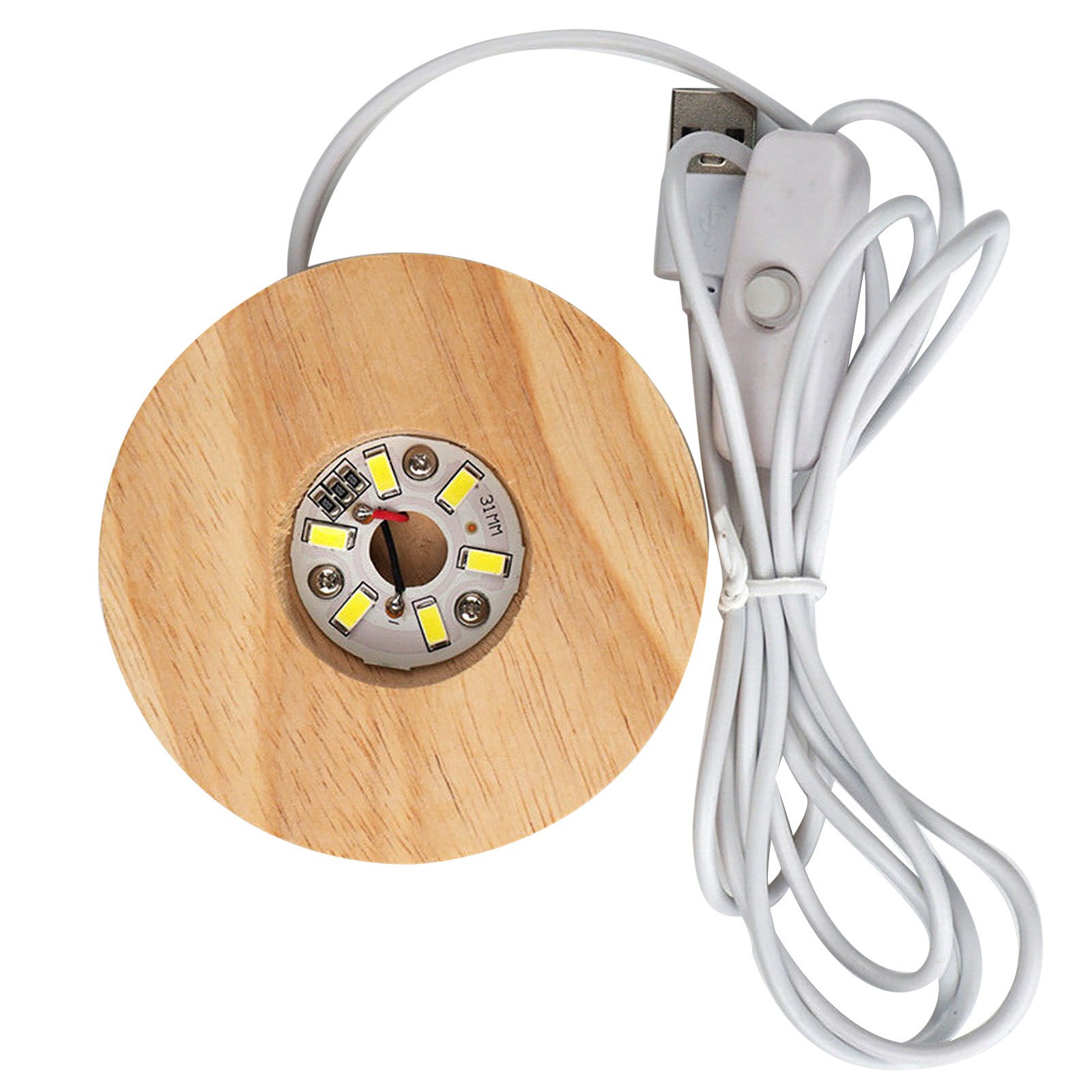 New Durable 80mm Night LED Lamp Holder Stand Base DIY Accessories Part J