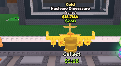 Brainrot 18.7m Nuclearo Dinossauro – VERY RARE – Fast Delivery