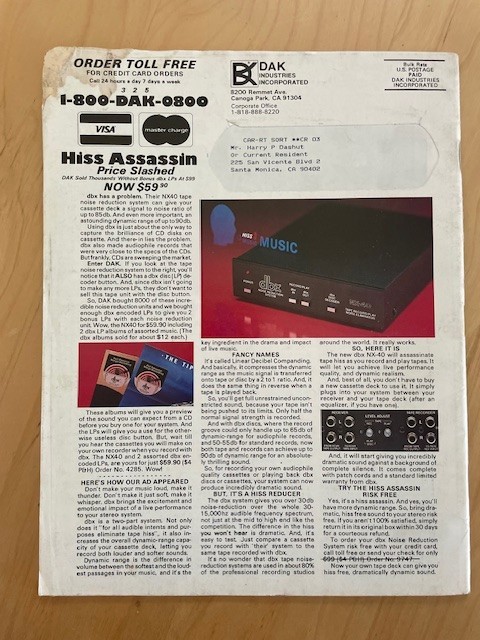 Vintage DAK Industries Sales Catalog Early Fall 1985 Computers Electronics