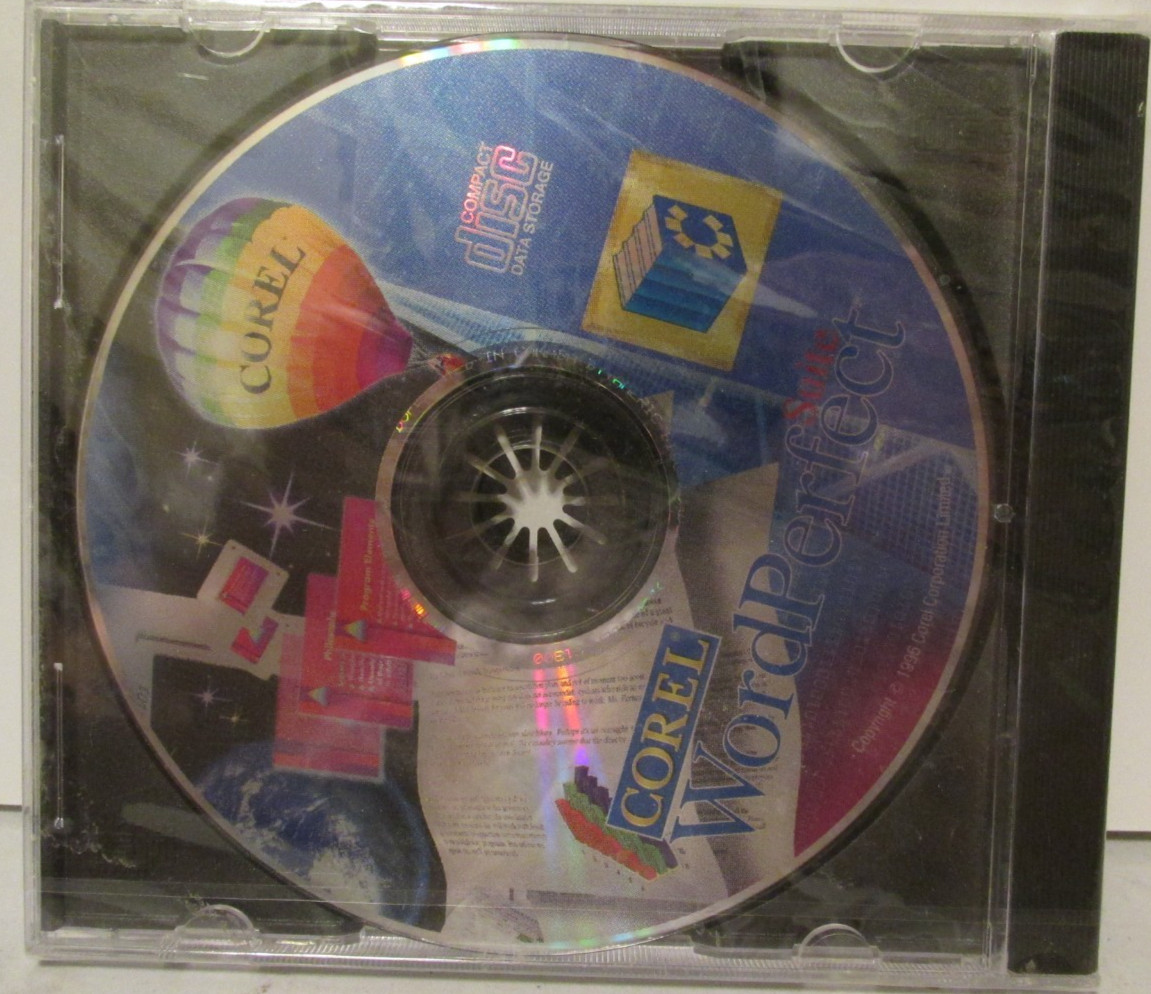 Corel Word Perfect Suite 6.1 Windows