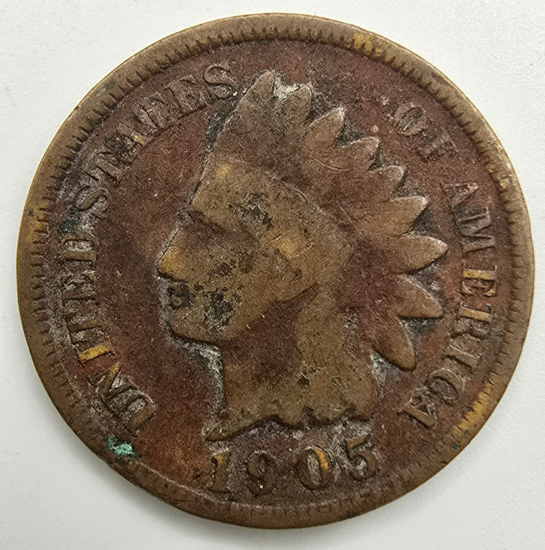 1905 Indian Head Cent G/VG You Grade it! IHC Penny Type Coin Free Ship!