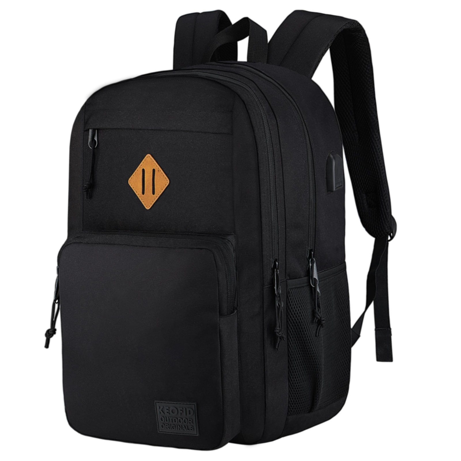 KEOFID Travel backpack for Men and Women, Anti Theft Laptop Backpack with USB...