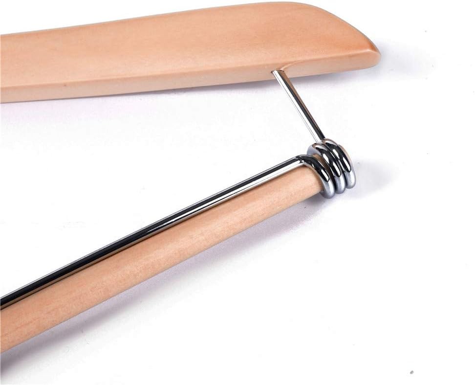 Wooden Hangers Beautiful Sturdy Suit Coat Hangers with Locking