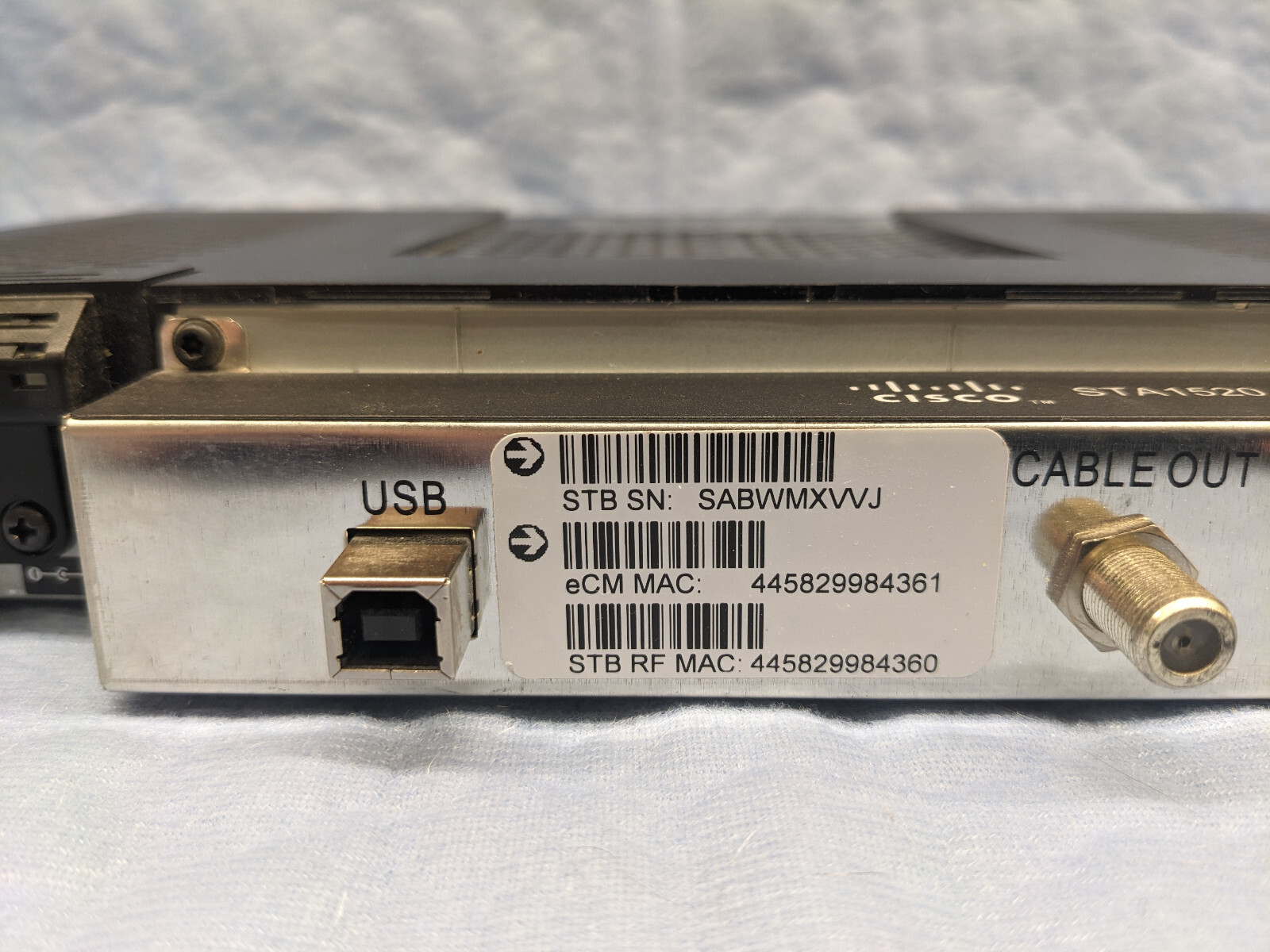 Cisco STA1520 Cable TV Tuning Adapter
