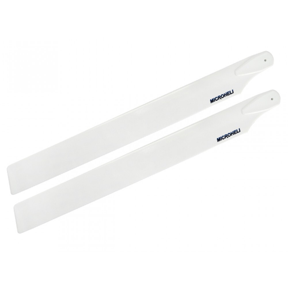 MH Plastic Main Blade 240mm (WHITE) - BLADE 230S / V2 / Smart/ REVOLUTION 235 CP